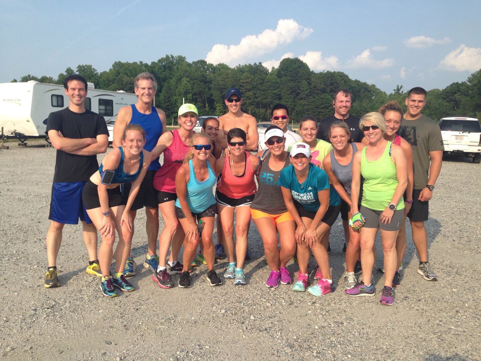Runners: Suzette and Johnny Redwine